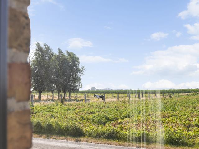 Vue de la maison de vacances