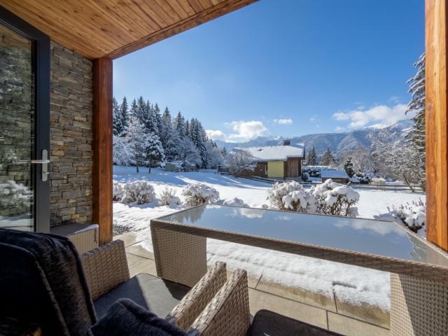 Vue de la maison de vacances
