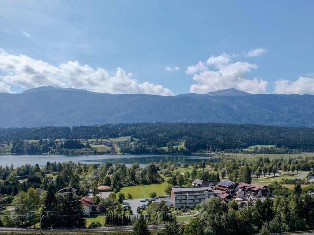 Vue de la maison de vacances
