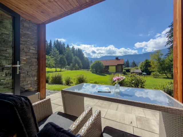 Vue de la maison de vacances