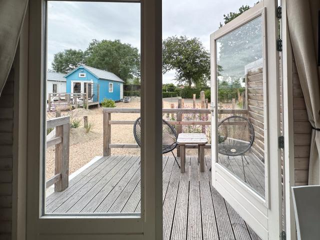 Vue de la maison de vacances