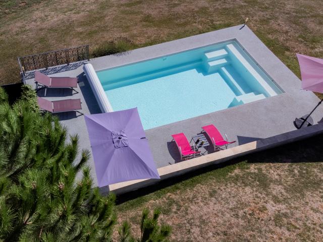 Pool des Ferienhauses