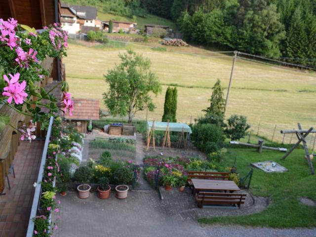 Uitzicht van vakantiehuis