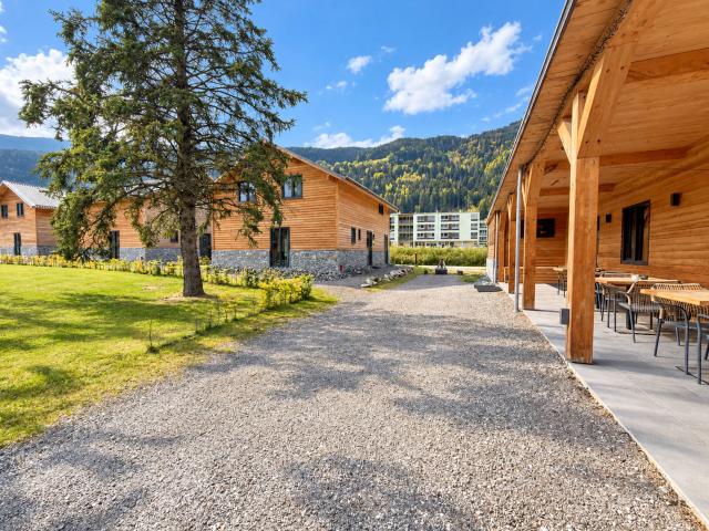 Vue de la maison de vacances