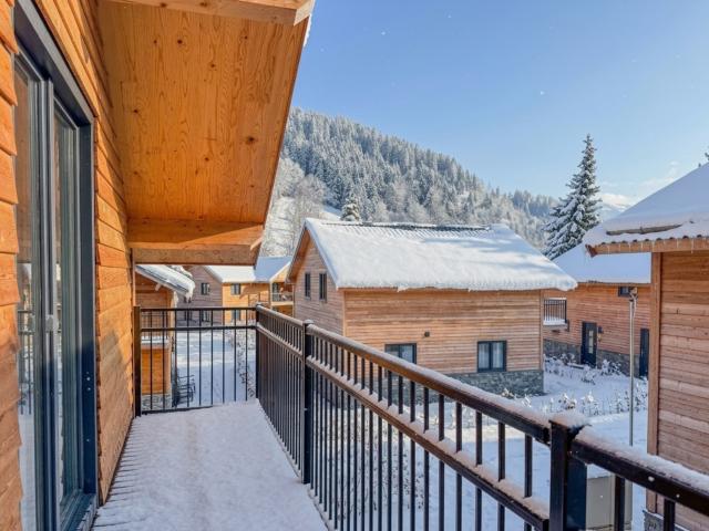 Vue de la maison de vacances