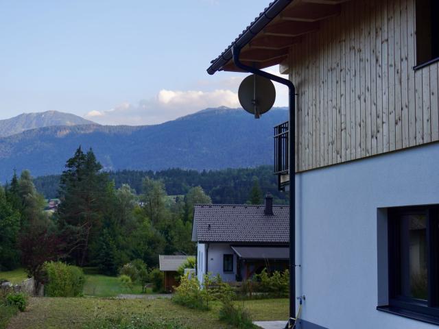 Uitzicht van vakantiehuis