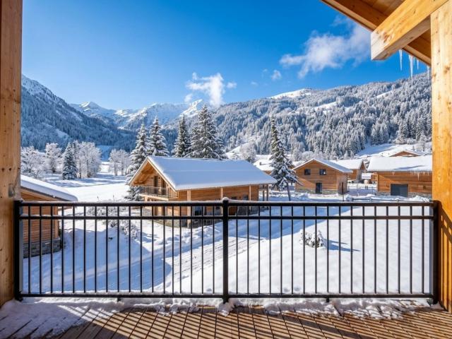 Vue de la maison de vacances