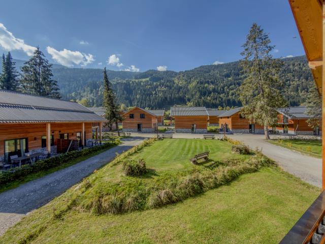 Vue de la maison de vacances