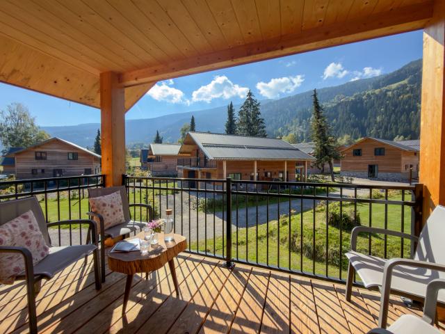 Vue de la maison de vacances