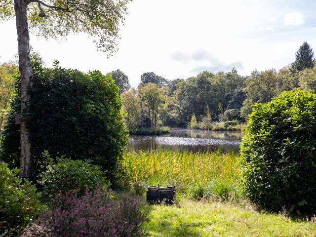 Uitzicht van vakantiehuis