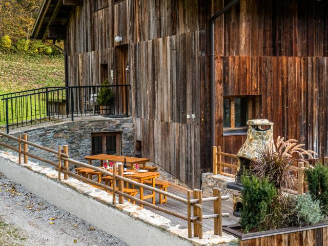 Außenseite Ferienhaus