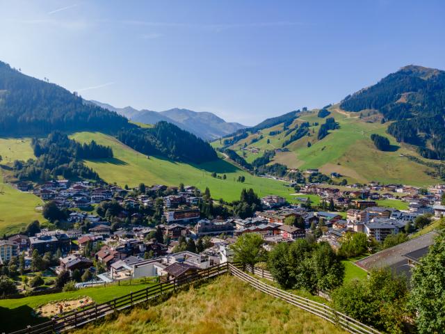 Aussicht vom Ferienhaus [Sommer]